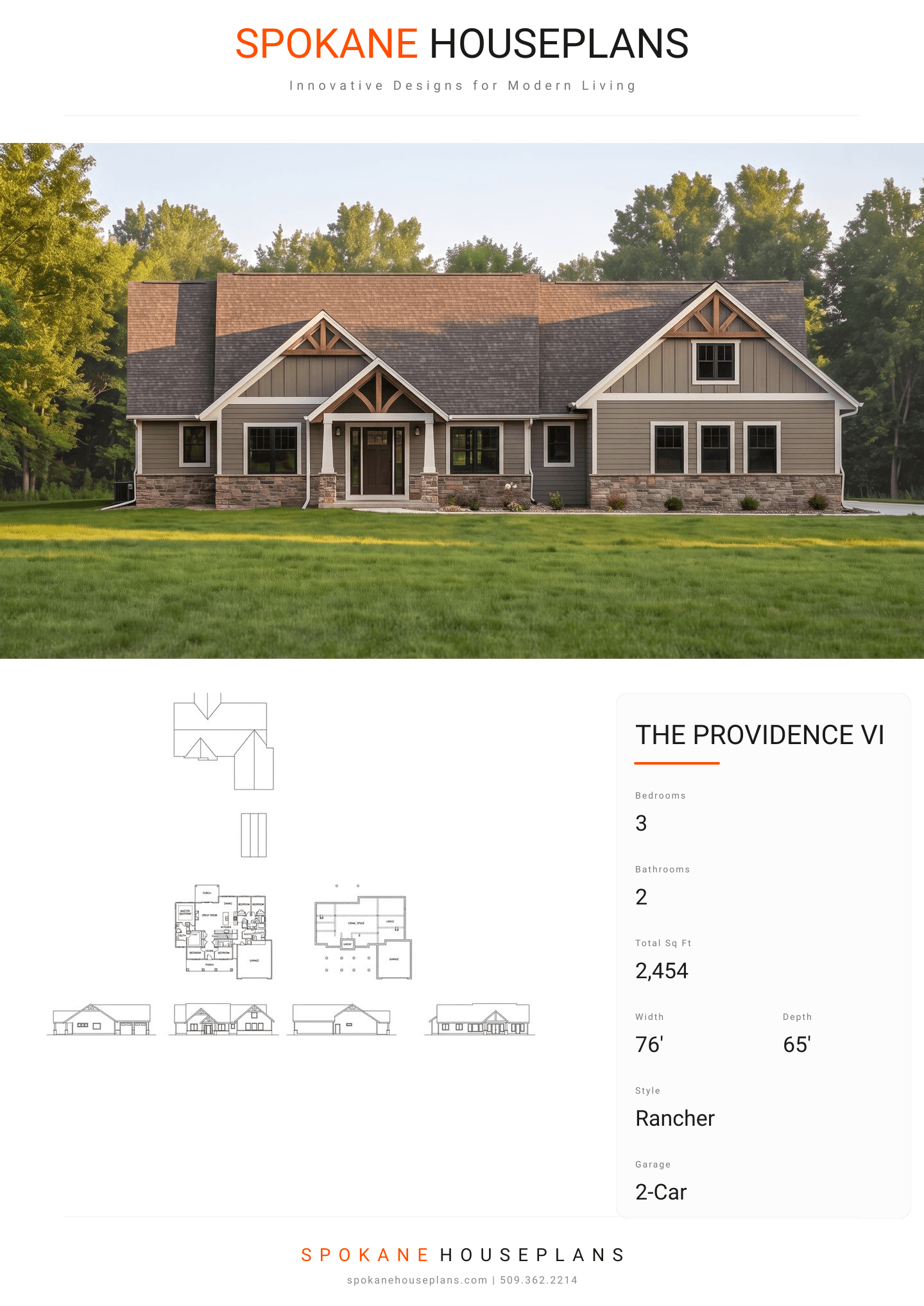 THE PROVIDENCE VI plan flyer