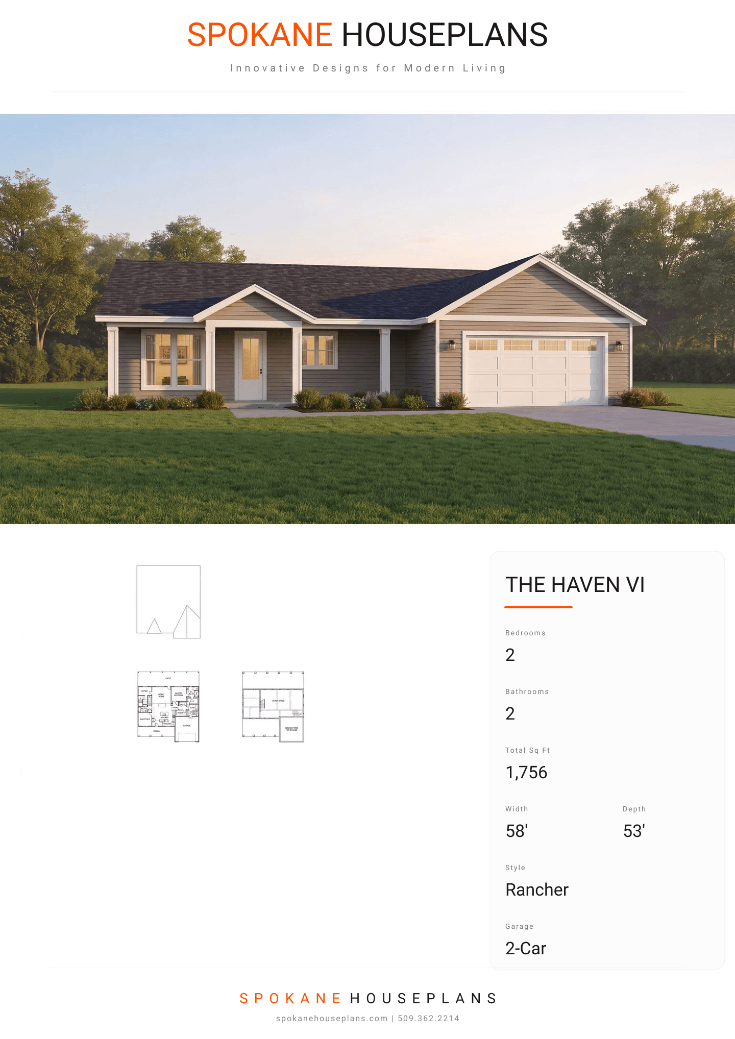 THE HAVEN VI plan flyer