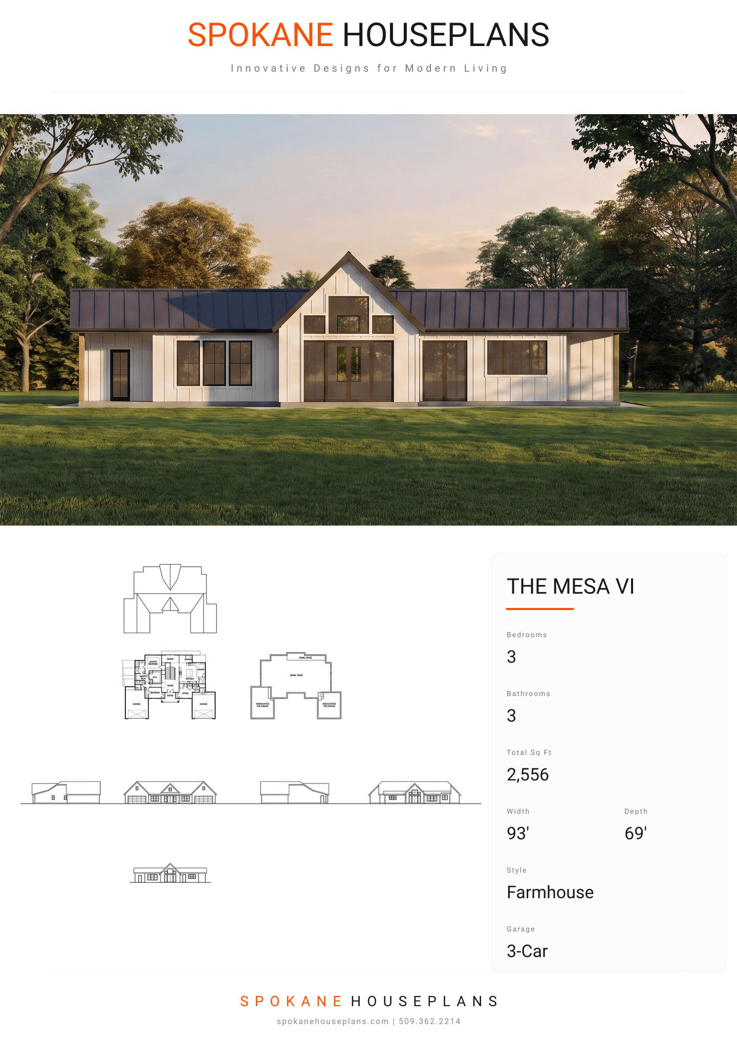 THE MESA VI plan flyer