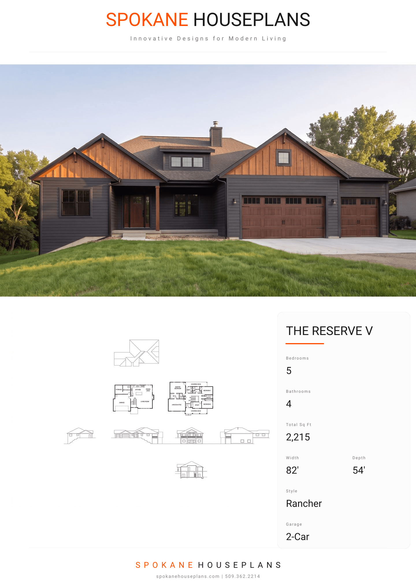 THE RESERVE V plan flyer